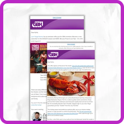Member Discount Email